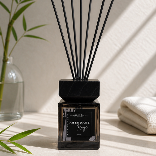 Aberdare Range 100ml bamboo and coconut reed diffuser by With Love Kenya