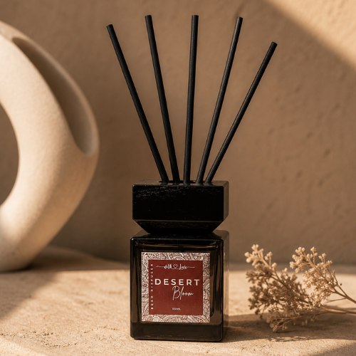 Desert Bloom 100ml cactus blossom reed diffuser by With Love Kenya